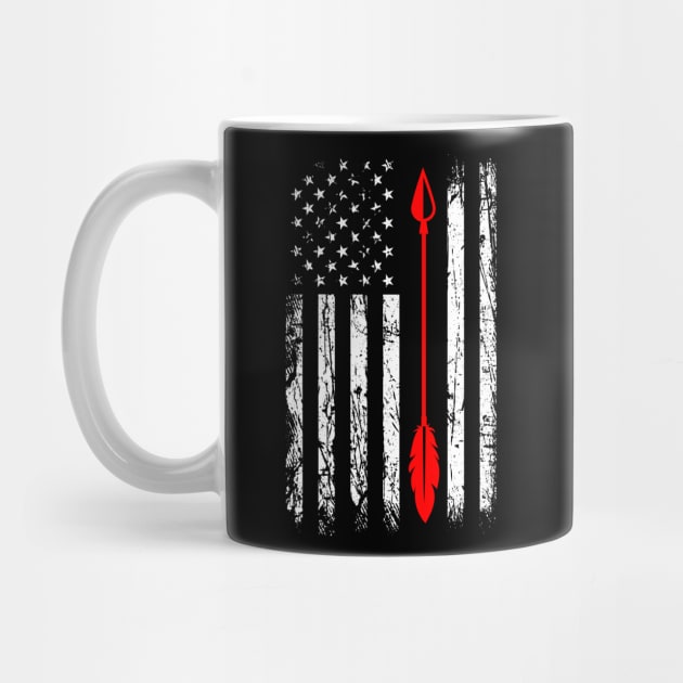 Archery Arrow American Flag by ChrifBouglas